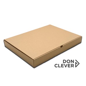Caja pizza kraft 40x40x4 cm