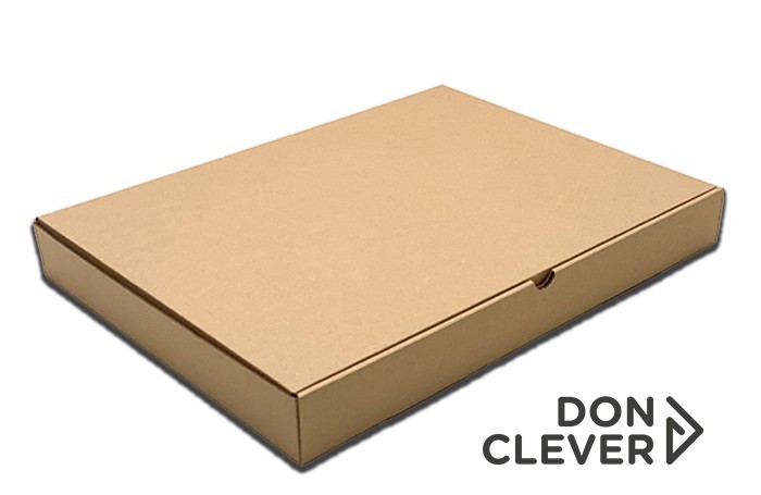 Caja pizza kraft 40x40x4 cm