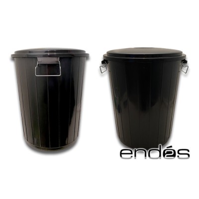 Cubo basura 50 l con tapa