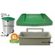 Tapa verde para cubo 80 l. Ref.CUB917
