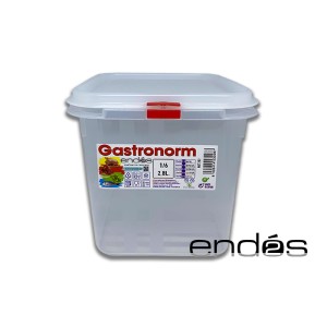 Hermetico transparente 2.8 l.