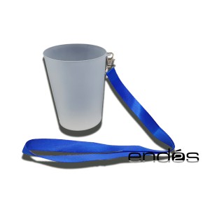 Lanyard de color azul