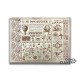 Mantel 30x40 papel decorado vintage