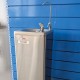 Fuente de agua fría y natural sin pedal acero inoxidable