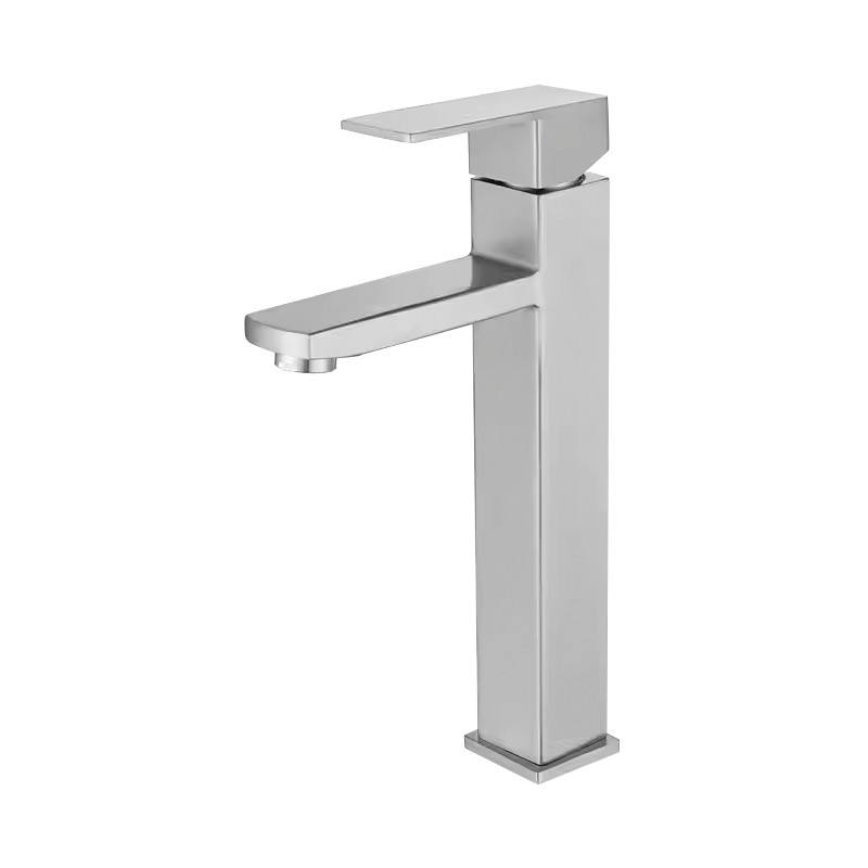 Grifo lavabo alto inoxidable Serie Merak LX