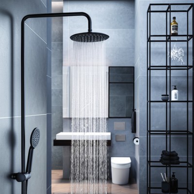 Conjunto de ducha inoxidable Serie Vega BK