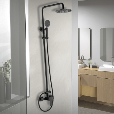 Conjunto de ducha inoxidable Serie Merak BK