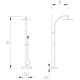 Conjunto de ducha inoxidable Serie Merak BK