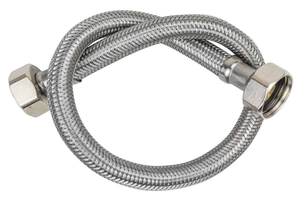 Latiguillo flexible malla acero inox h-h 1/2