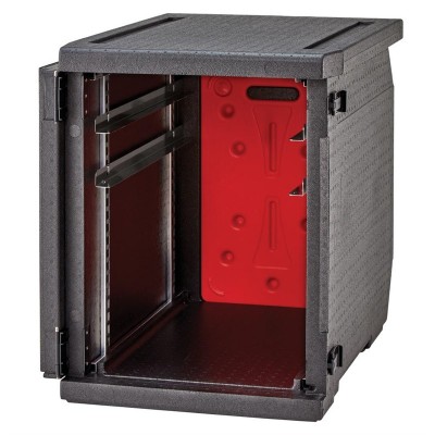 Kit de 2 guías de acero inoxidable Cambro para cajas Cam Gobox