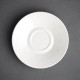 Plato taza caf solo Olympia blanco (Caja 12). 12 ud. gk086