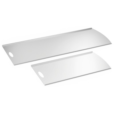 Pala lisa de acero inoxidable para pizza por metros 610x310 mm.