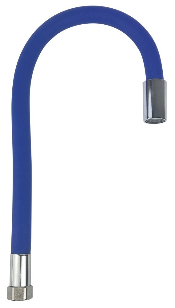 Caño flexible orientable para lavamanos o fregadero