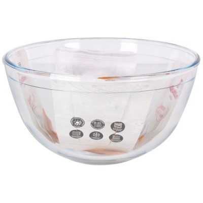 Bowl para mezclar de cristal 2,5 lts