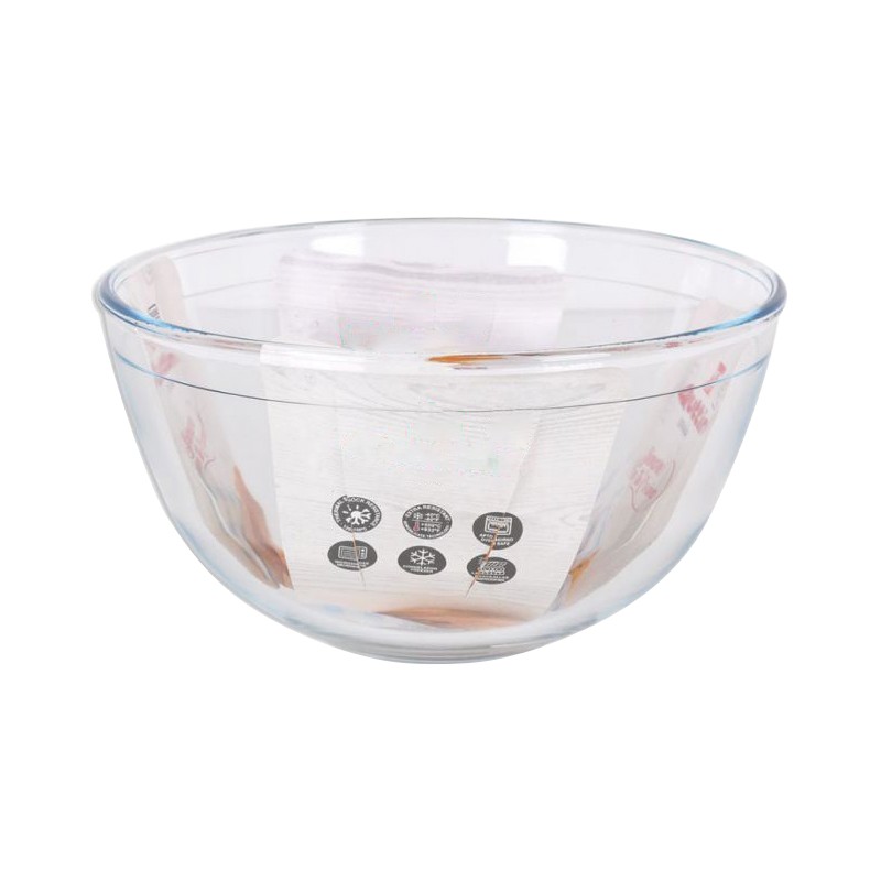 Bowl para mezclar de cristal 2,5 lts