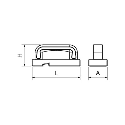 Cepillo rascador de fibras fibra 180x70x80 mm