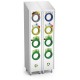 Contenedor de reciclaje vertical 370x480x2010 mm