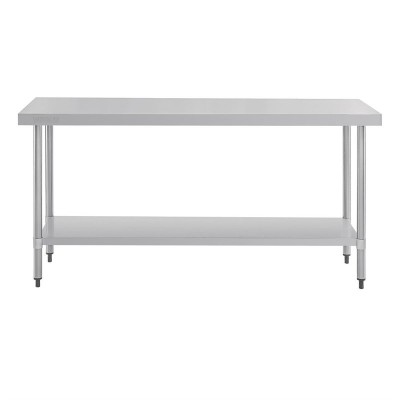 Mesa de trabajo de acero inoxidable Vogue 1800mm t378