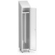 Separador vertical para taquilla de puerta grande en pvc