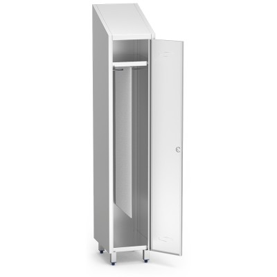 Separador vertical para taquilla de puerta grande en pvc