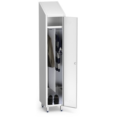 Separador vertical para taquilla acero inox 450x3x1180 mm