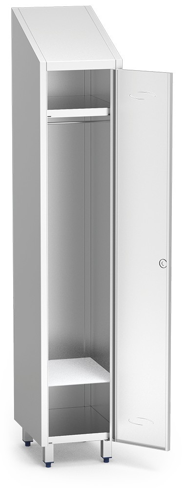 Separador de zapatos para taquilla acero inox 300x450x197 mm