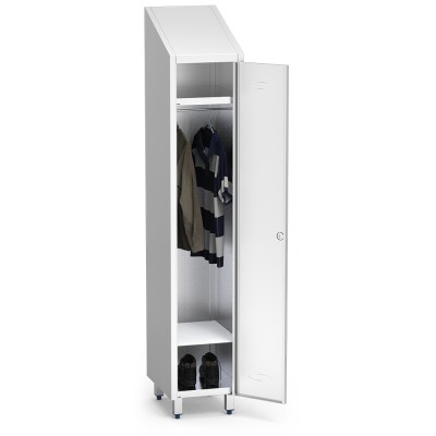 Separador de zapatos para taquilla acero inox 300x450x197 mm