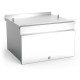 Cajón inox grande acoplado a mueble 2720048