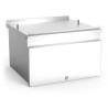 Cajón inox grande acoplado a mueble 2720048