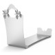 Portajamones en acero inoxidable 510x144x270 mm