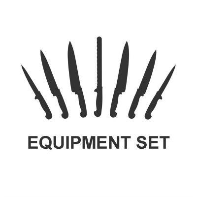 Juego de cuchillos Soft Grip 6 piezas Vogue s725