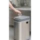 Papelera de acero inoxidable 18L con tapa automática contactless