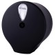 Dispensador de papel higiénico extracción central negro mate Colección de baño Serie Black
