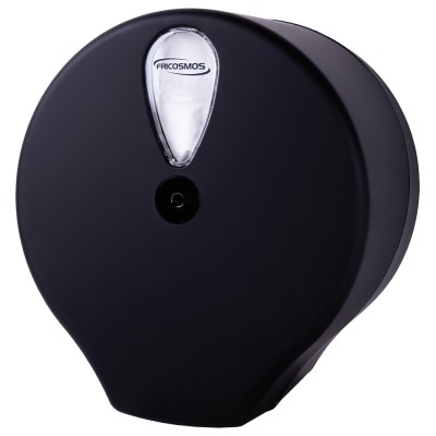 Dispensador de papel higiénico extracción central negro mate Colección de baño Serie Black