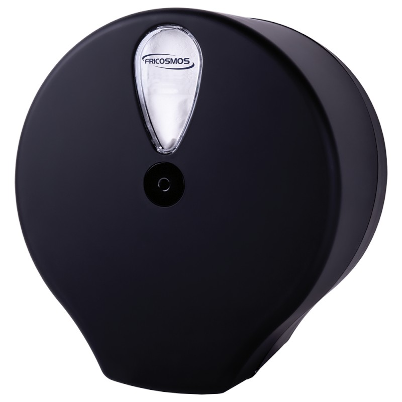 Dispensador de papel higiénico extracción central negro mate Colección de baño Serie Black