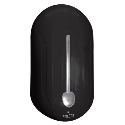 Dispensador de jabón automático negro mate 1L. Serie Black