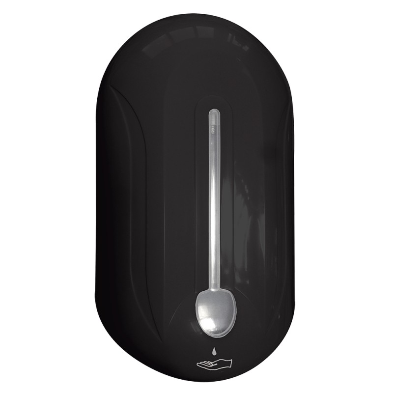 Dispensador de jabón automático negro mate 1L. Serie Black