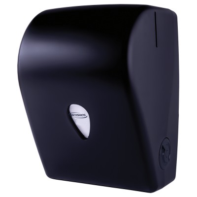 Dispensador de papel higiénico extracción central negro mate Colección de baño Serie Black