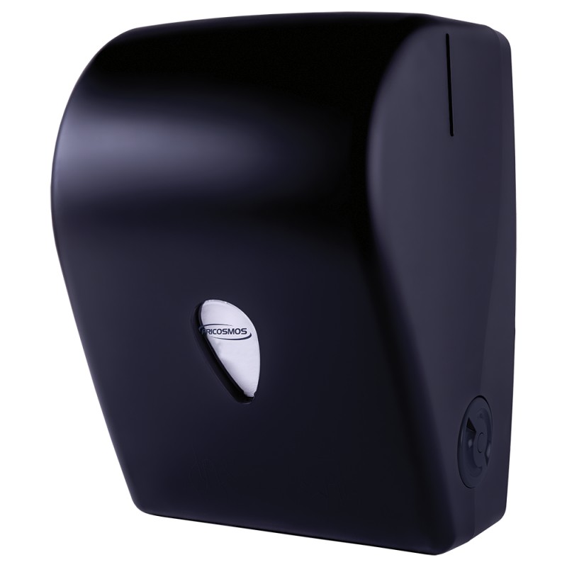 Dispensador de papel higiénico extracción central negro mate Colección de baño Serie Black