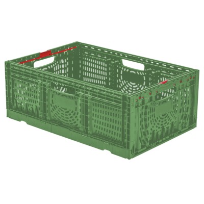Cesta alimentaria plegable