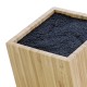 Bloque cuchillero universal de bambu Vogue cp862