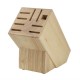Soporte de madera para cuchillos 9 ranuras Vogue d738