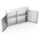 Armario esterilizador de U.V. de 996x120x722 mm