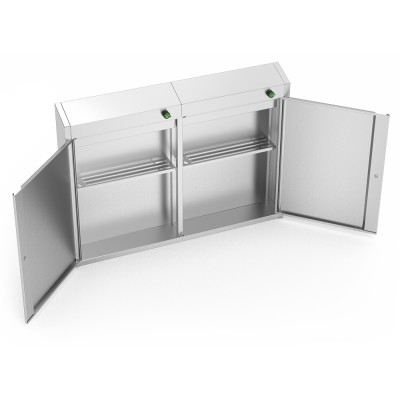 Armario esterilizador de U.V. de 996x120x722 mm.