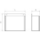  Papelera 330x130x275 mm