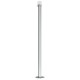 Cenicero inox para espacios reducidos de pie 120 cm