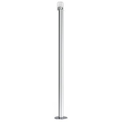 Cenicero inox para espacios reducidos de pie 120 cm