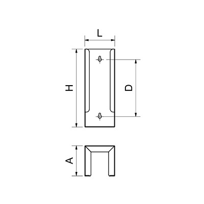 Dispensador inoxidable de cepillos para limpieza
