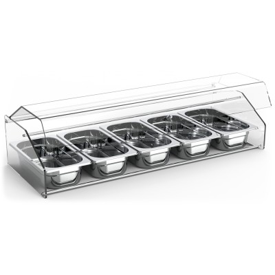 Vitrina cubre aperitivos gn