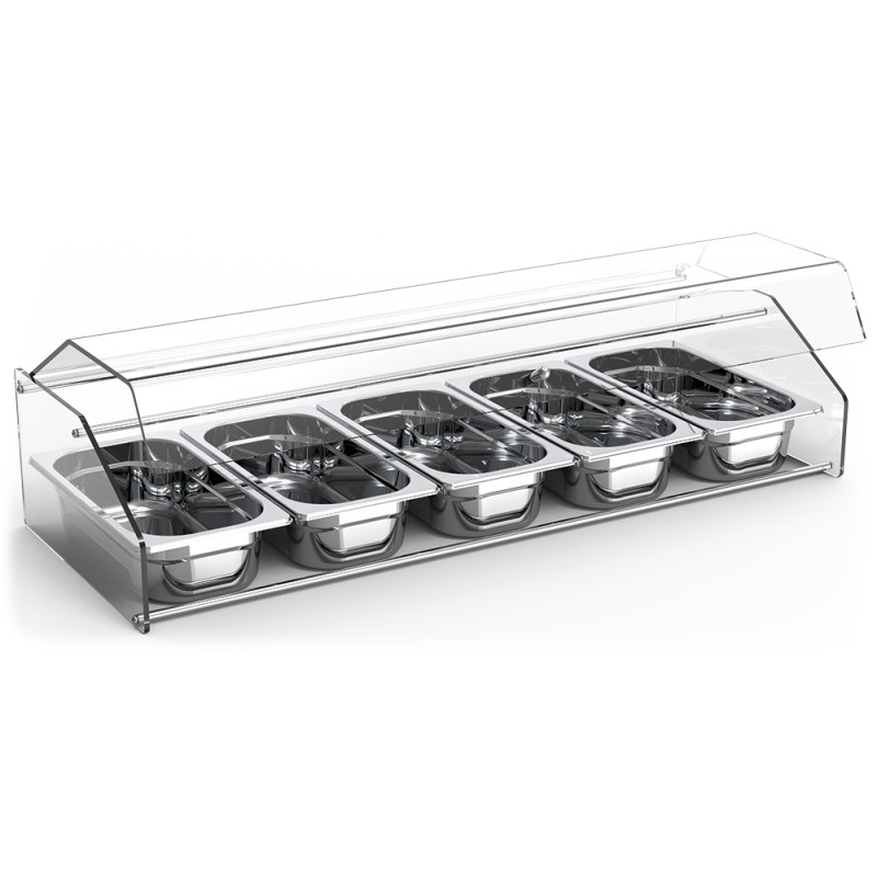 Vitrina cubre aperitivos gn